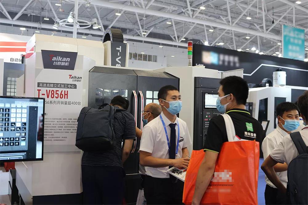 深圳机械展|台群精机再推新品高速高精立加T-V856H